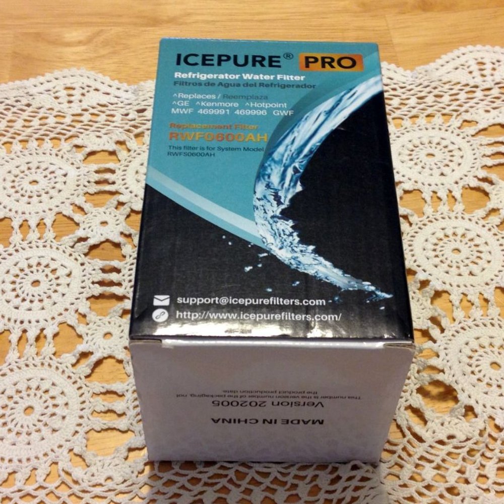 New Icepure Pro filter, RWF06000AH